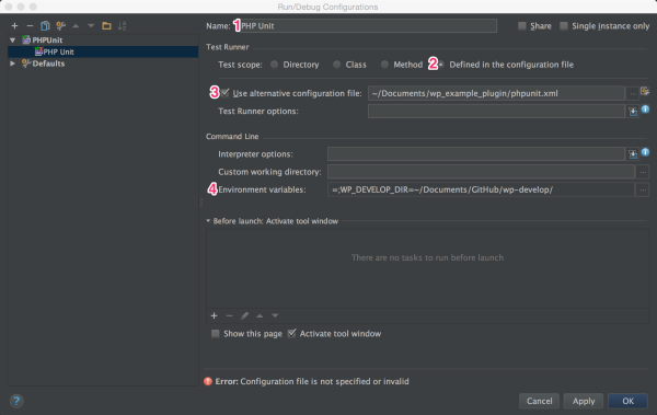 phpunit-setup-debug-configuration