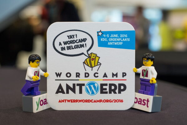 Lego at WordCamp Antwerp