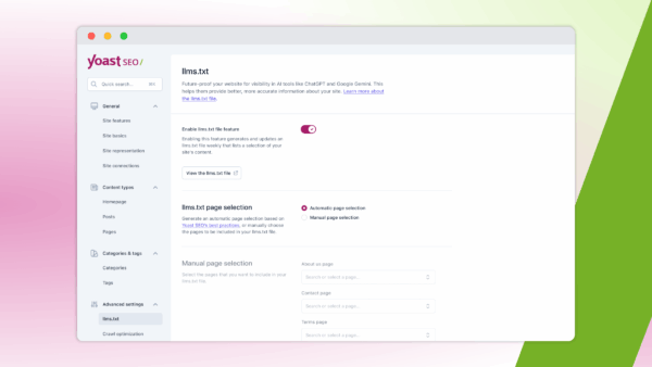 Updated llms.txt: More control for future discovery 